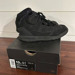 Jordans Max Aura (ps) Black/Black // 13c Basketball shoes